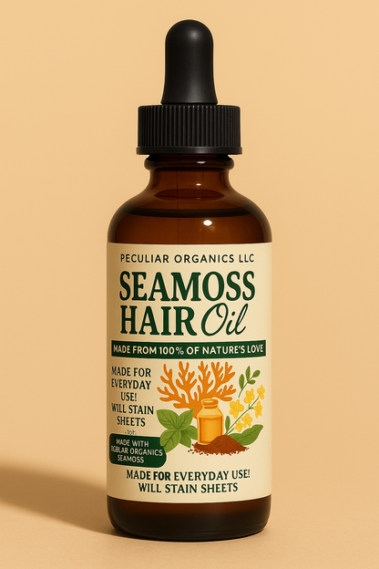 Handmade Seamoss Hair Oil