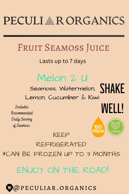 Seamoss Drinks